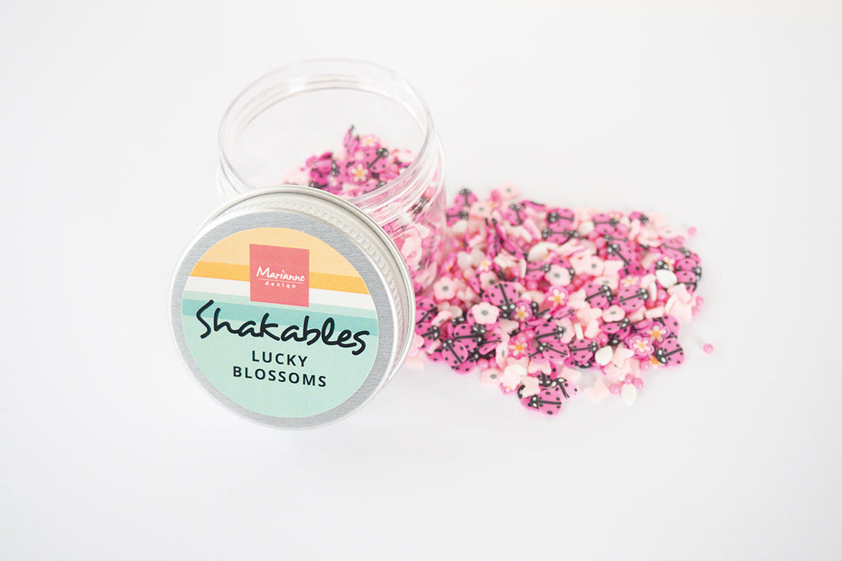 Marianne Design Shakables - Fleurs porte-bonheur