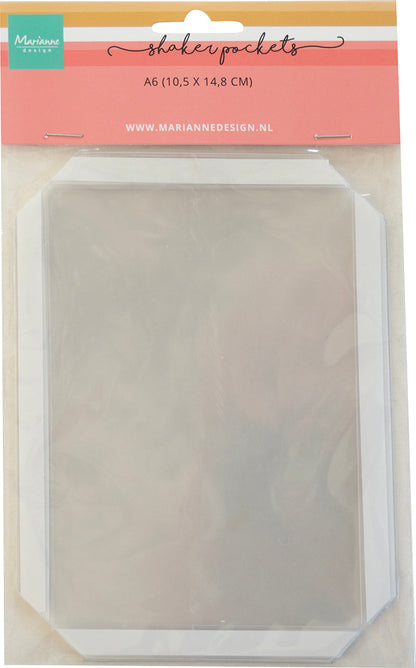 Marianne Design Shaker Pockets - A6 - 5 pcs