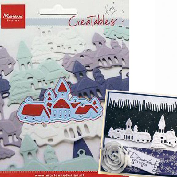 Marianne Design: Matrices de découpe Creatables - Village 2