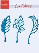 Marianne Design: Dies Creatables - Feuilles Anja (lot de 3)