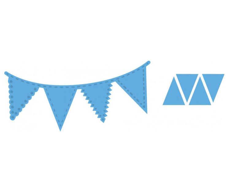 Marianne Design: Dies Creatables - Drapeaux