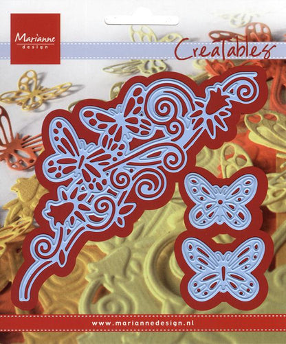 Marianne Design : Matrices de découpe Creatables – Bordure Papillons