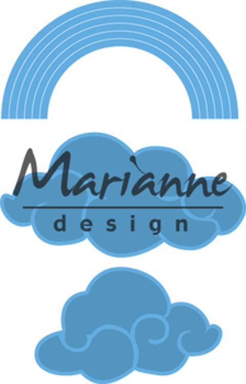 Marianne Design Creatables Arc-en-ciel et Nuages