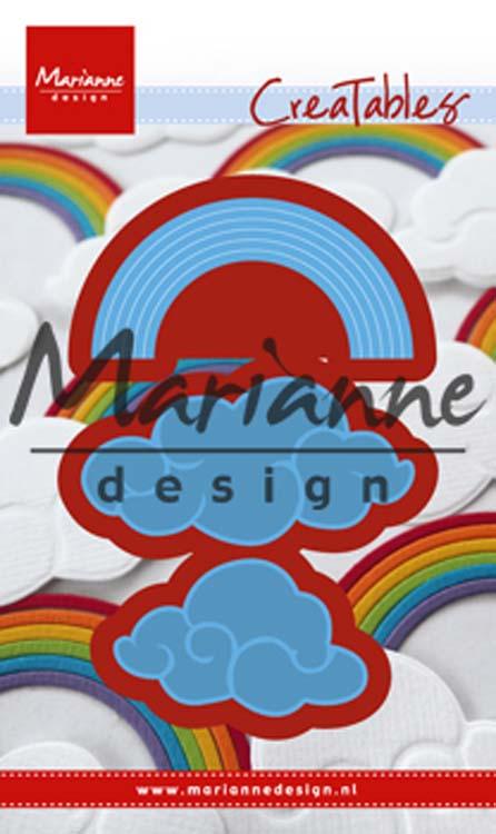 Marianne Design Creatables Arc-en-ciel et Nuages