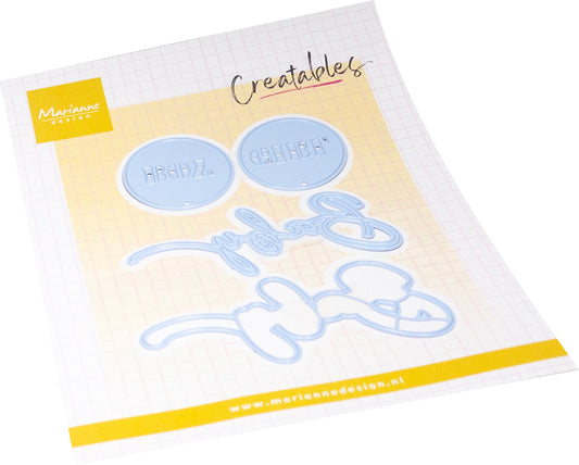 Marianne Design Creatables Die - Baby Boy & Girl Text