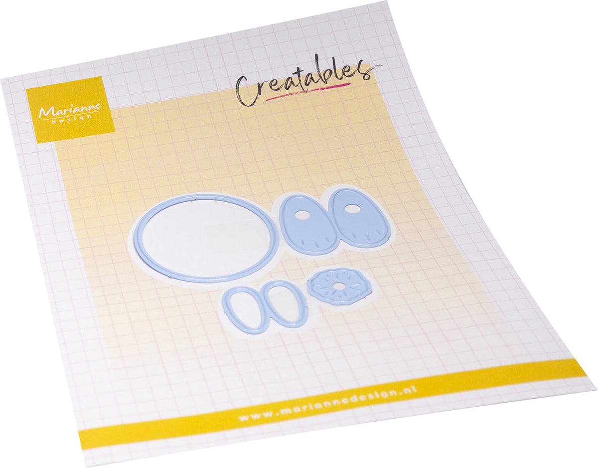 Marianne Design Creatables Die - Lapin pompon