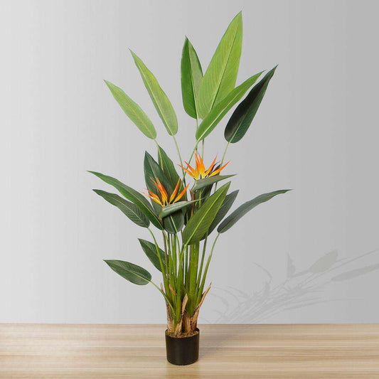 Plante artificielle en pot Oiseau de paradis Luza (plusieurs tailles)