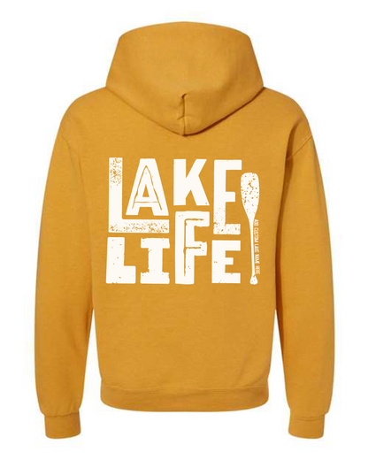 Sweat à capuche personnalisé pour la vie au lac | Vêtements d'été