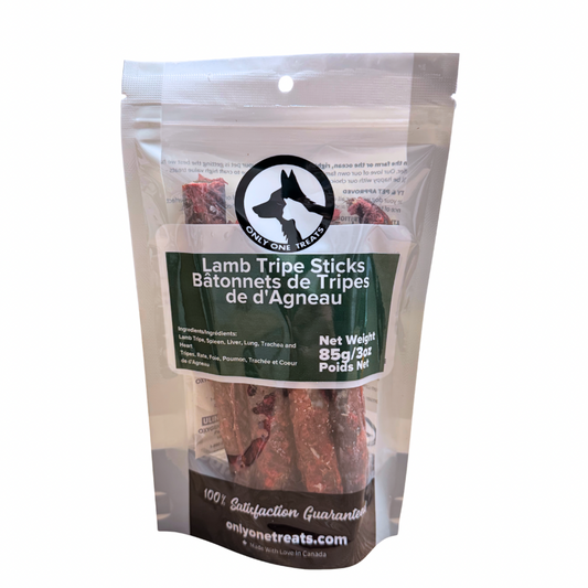 Bâtonnets de panse d'agneau 85g