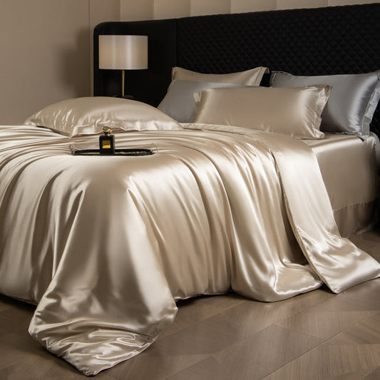 Housse de couette Lustre Luxe Élégance - Champagne clair