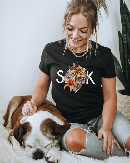 T-shirt unisexe SASK Diamond | Vêtements Saskatchewan