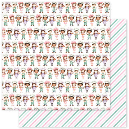 Collection de papiers Little Bakers Patterns 12x12 35023