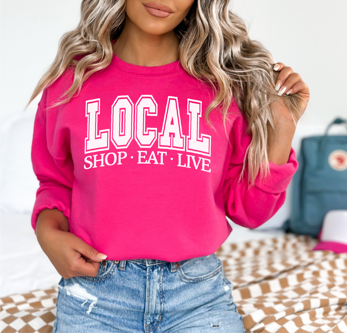 COL rond unisexe LOCAL | Vêtements Saskatchewan