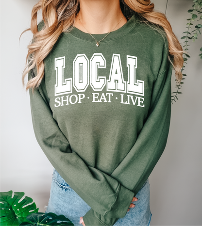 COL rond unisexe LOCAL | Vêtements Saskatchewan