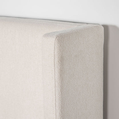 Angie Modern Storage Drawer Bed - Cream