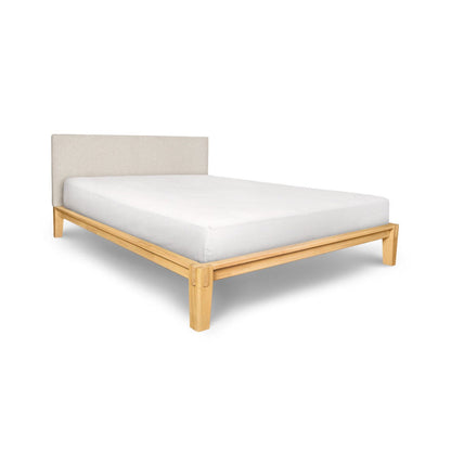 Lit double rembourré Luna sans outils - Beige