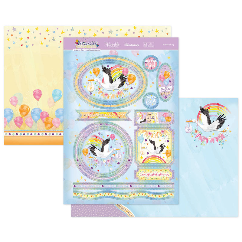 Collection de luxueuses décorations "Bundle Of Joy"
