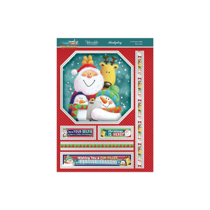 Un set grand format « Joyeux Noël » – Un selfie de Noël