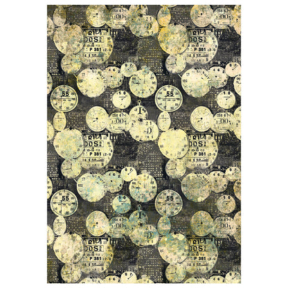 Mixed Media Rice Paper A4 Set 4/Pkg Time Capsule