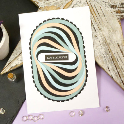 Moonstone Dies - Straight Edged Nesting Dies - Squovals