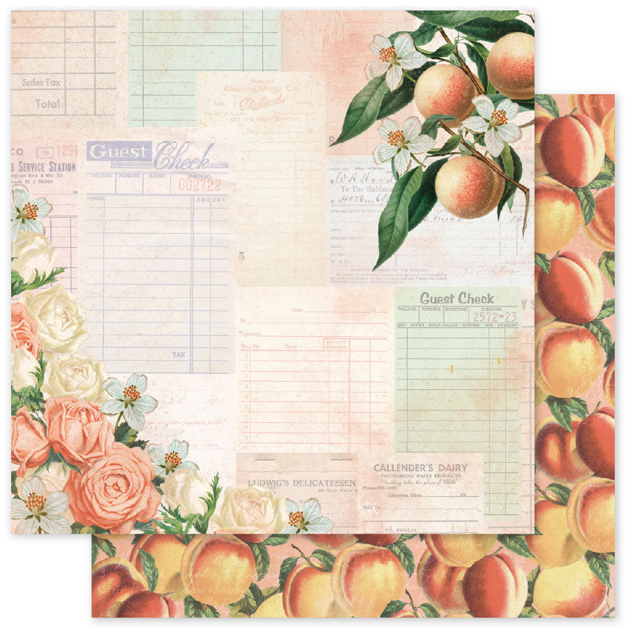 Meadowbrook Farm Basics C Papier 30,5 x 30,5 cm (Lot de 12) 35052