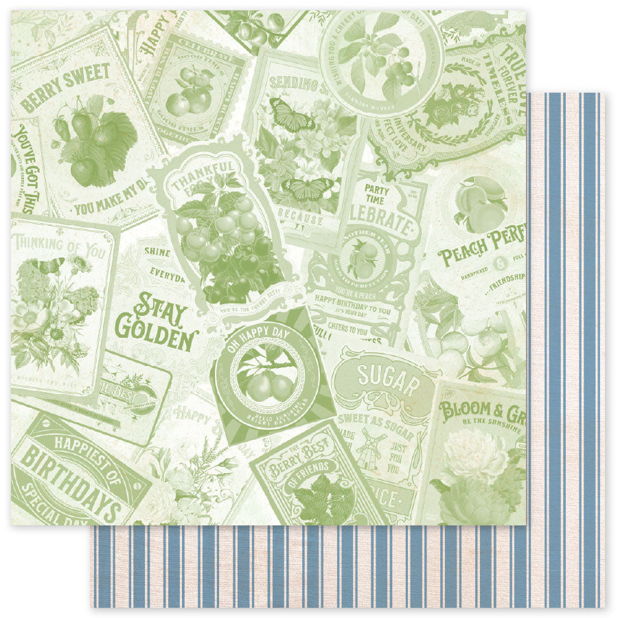 Collection de Papiers Meadowbrook Farm Patterns 30x30 cm 35088