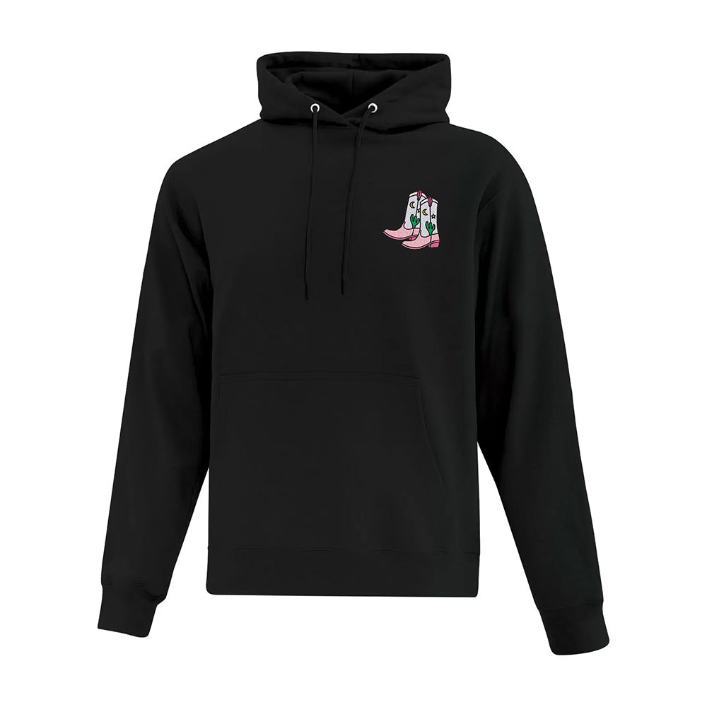 Hoodie MoonLight Cowboy Boots brodé