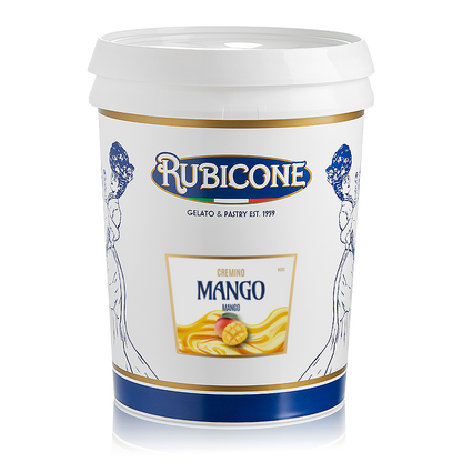 Mango Spreadable Filling Cream - Cremino Mango - 5 KG Bucket - Rubicone Canada - Ships Free Within Canada on Orders Above CAD $199