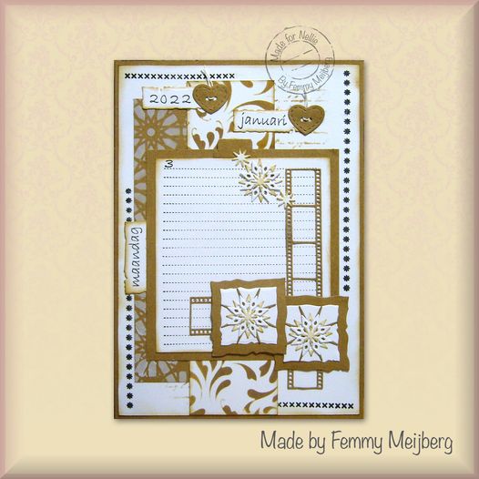 Nellie's Choice Matrice de découpe Nellie's Bullet Journal - Flowers-2
