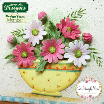 Moule en silicone et Veiner Flower Pro Feuilles de tournesol/marguerite