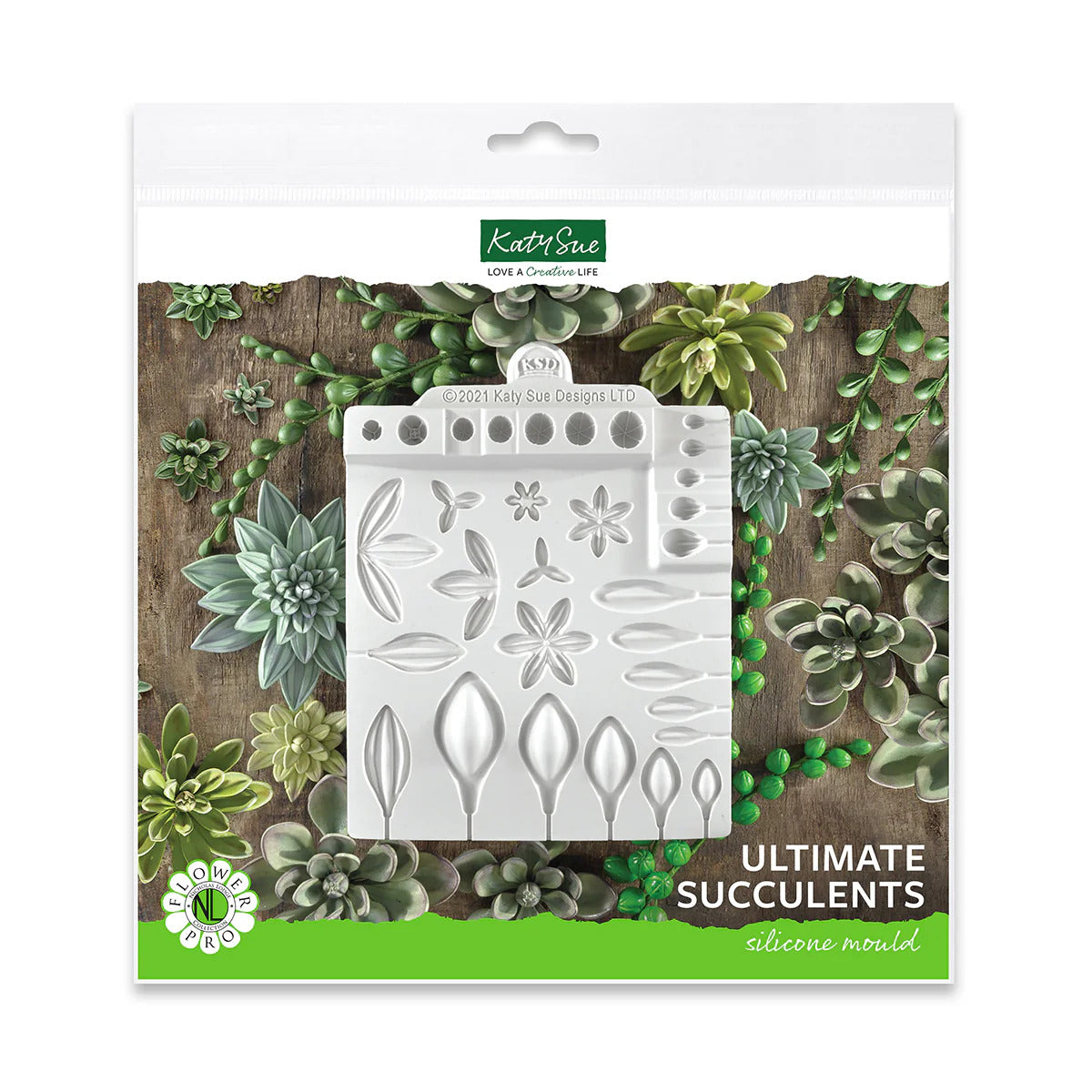Moule en silicone Flower Pro Ultimate Succulents