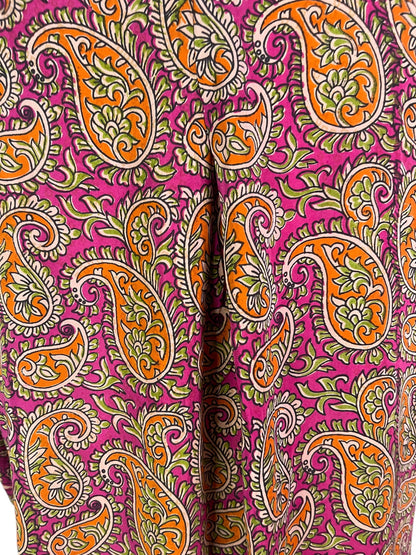 PRC6543 Avatar Pure Silk Self Pocket Tunic Dress