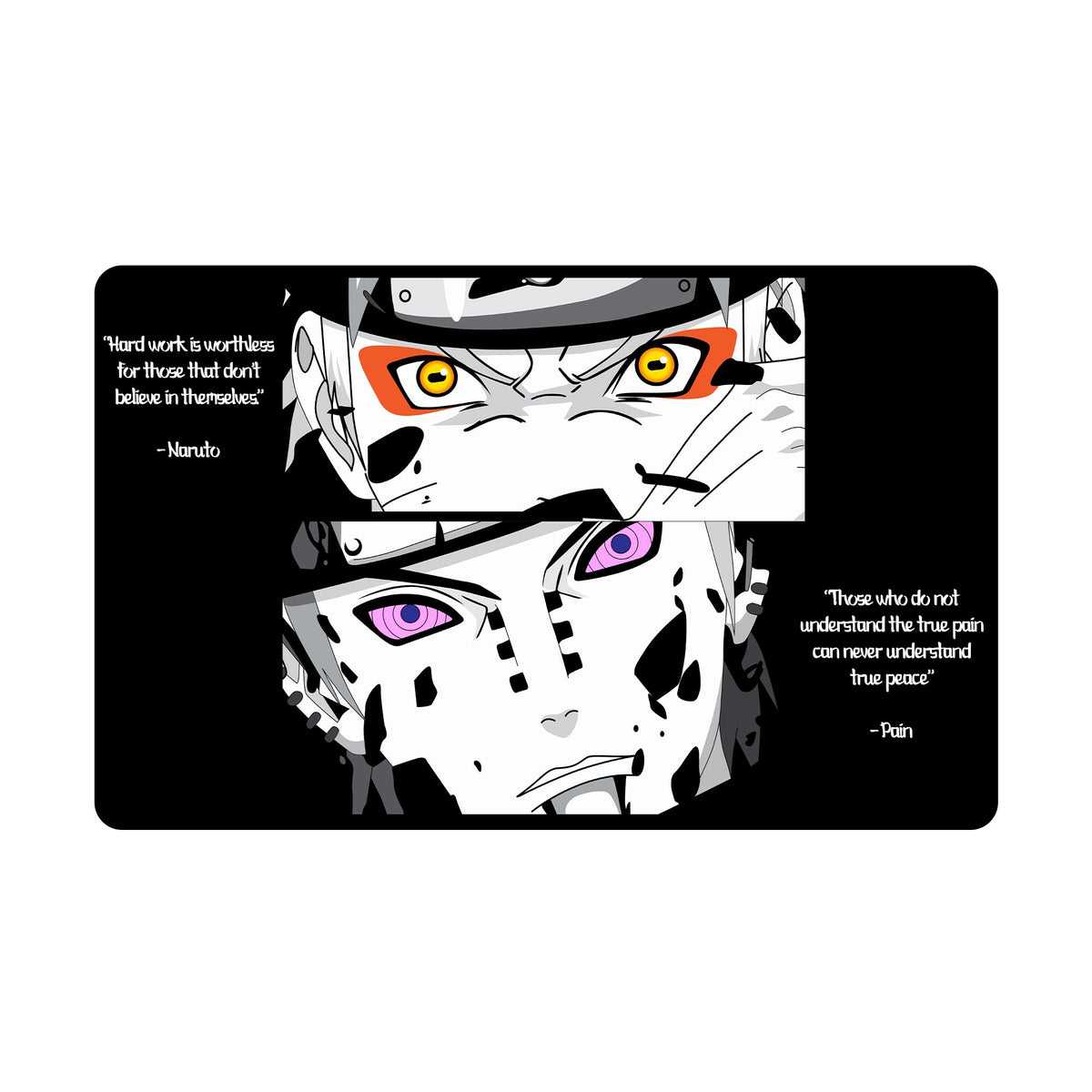 Naruto VS. Pain Playmat