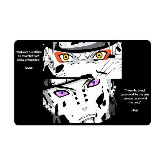 Tapis de jeu Naruto contre Pain