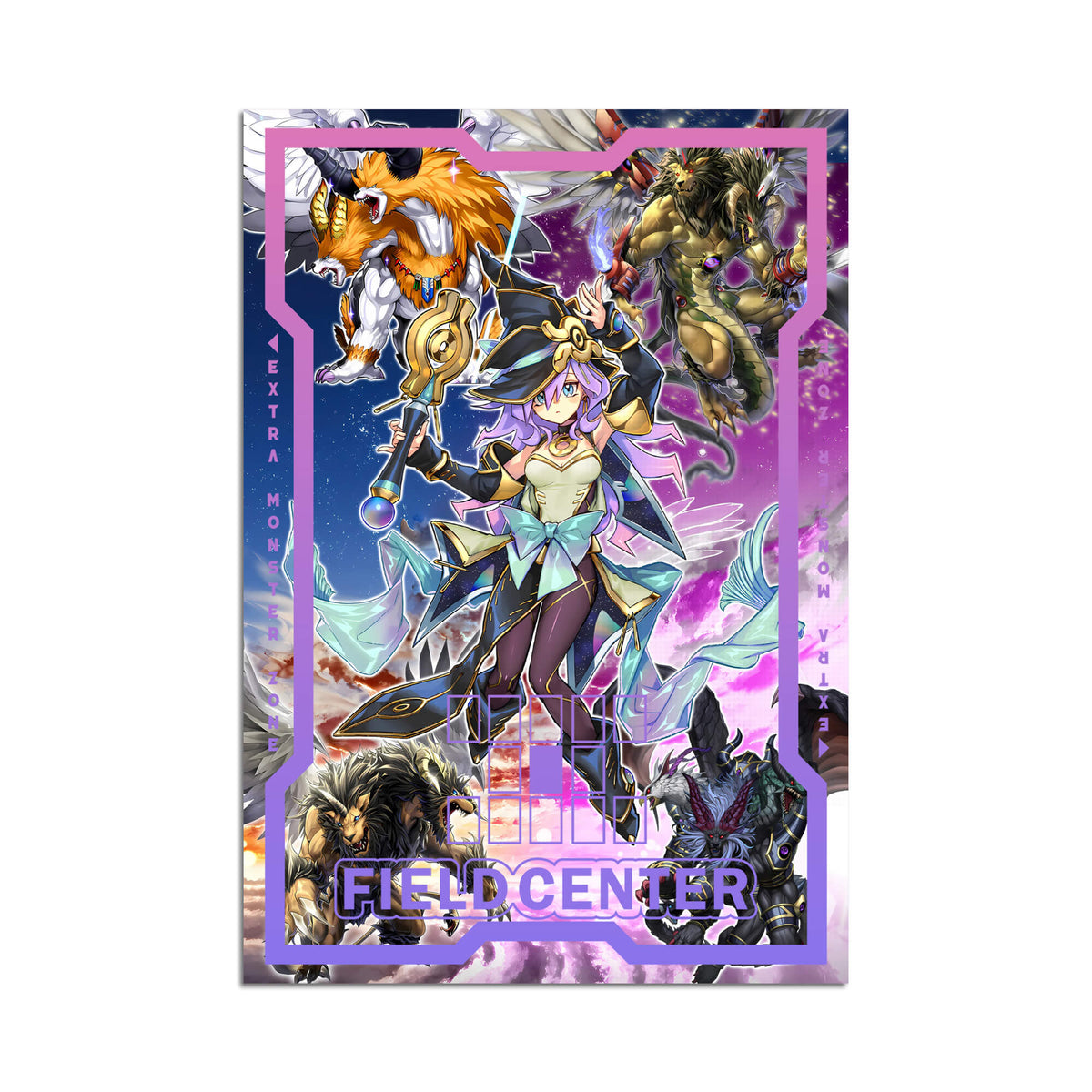 Nightmare Apprentice Tapis de centre en métal