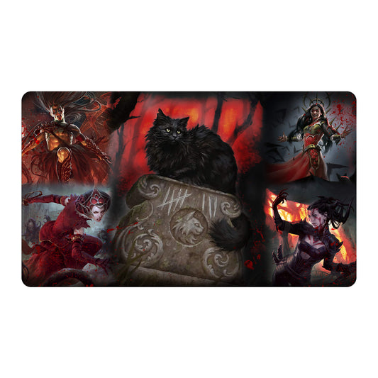 Tapis de jeu Familier aux Neuf Vies