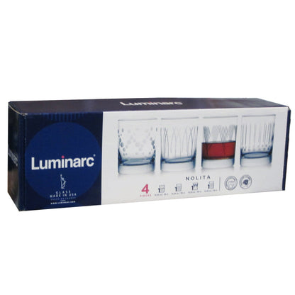 Luminarc Nolita Old Fashioned 13.25oz 4pc set