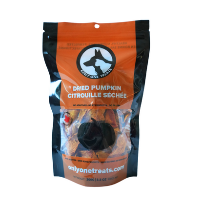 Tranches de citrouille séchées 100g