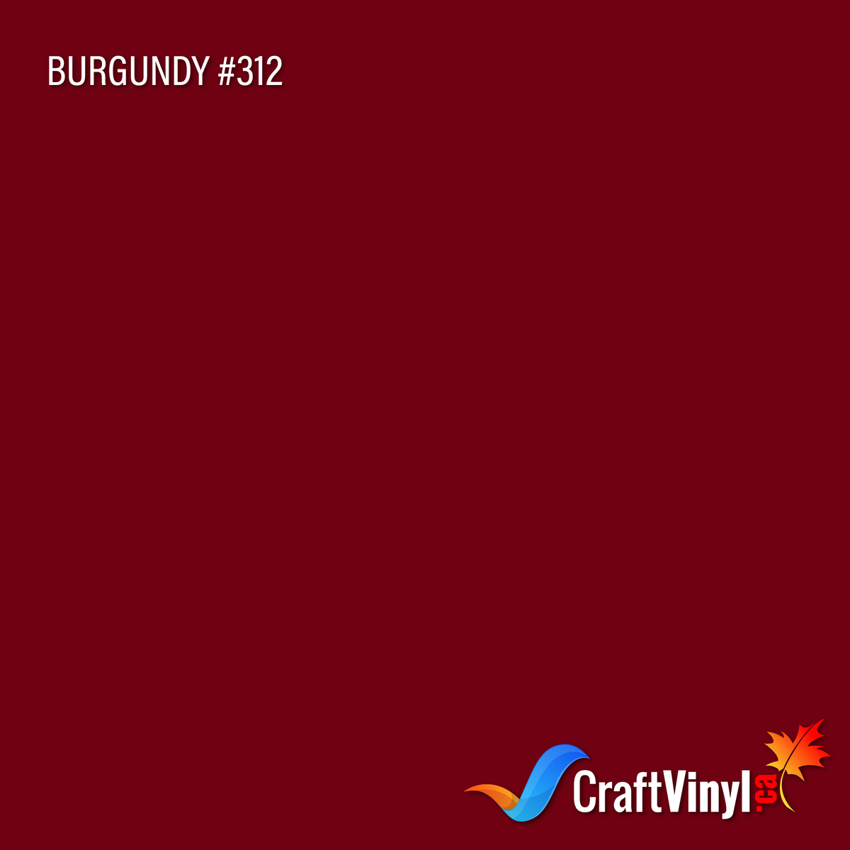Oracal 651 Glossy Burgundy #312sheets and rolls