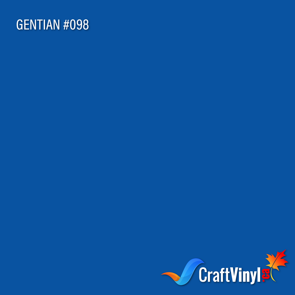 Oracal 651 Glossy Gentian Vinyl #098 12''x5ft