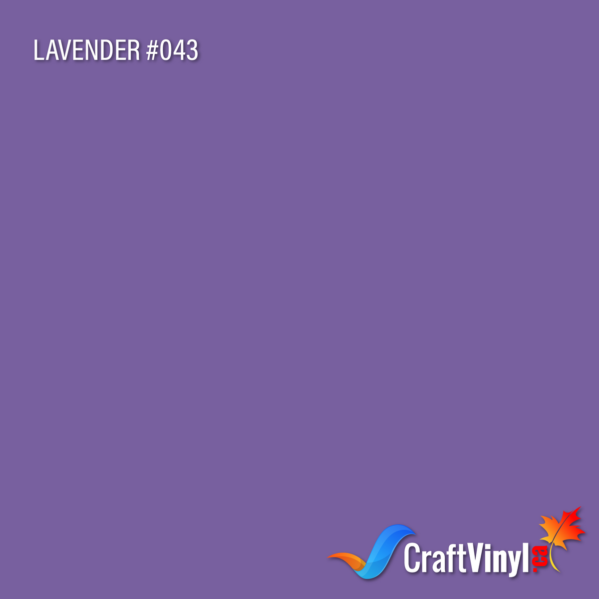 Oracal 651 Glossy Lavender Vinyl #043 12''x 5ft