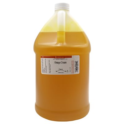Orange Cream Flavoring - Super Strength Flavor 1 oz., 16 oz., 1 Gallon, 5 Gallons - Ships Free Within Canada on Orders Above CAD $199