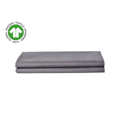 Lot de taies d'oreiller essentielles en percale de coton biologique