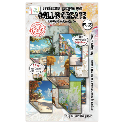 AALL and Create - Papier Design A6 - Sun-Kissed Streets