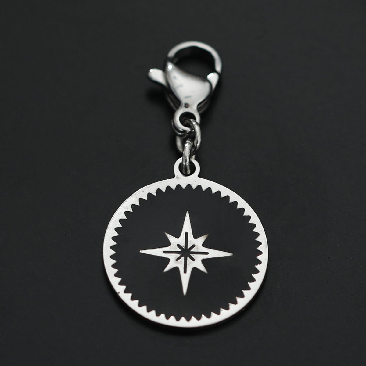 KAILA: Star Symbol Charm Silver