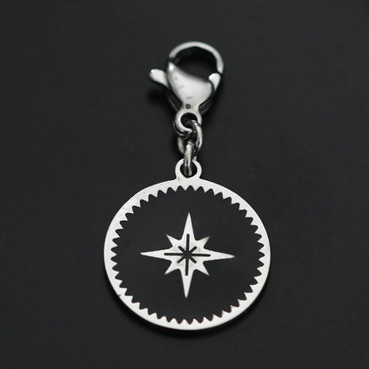 KAILA: Star Symbol Charm Silver