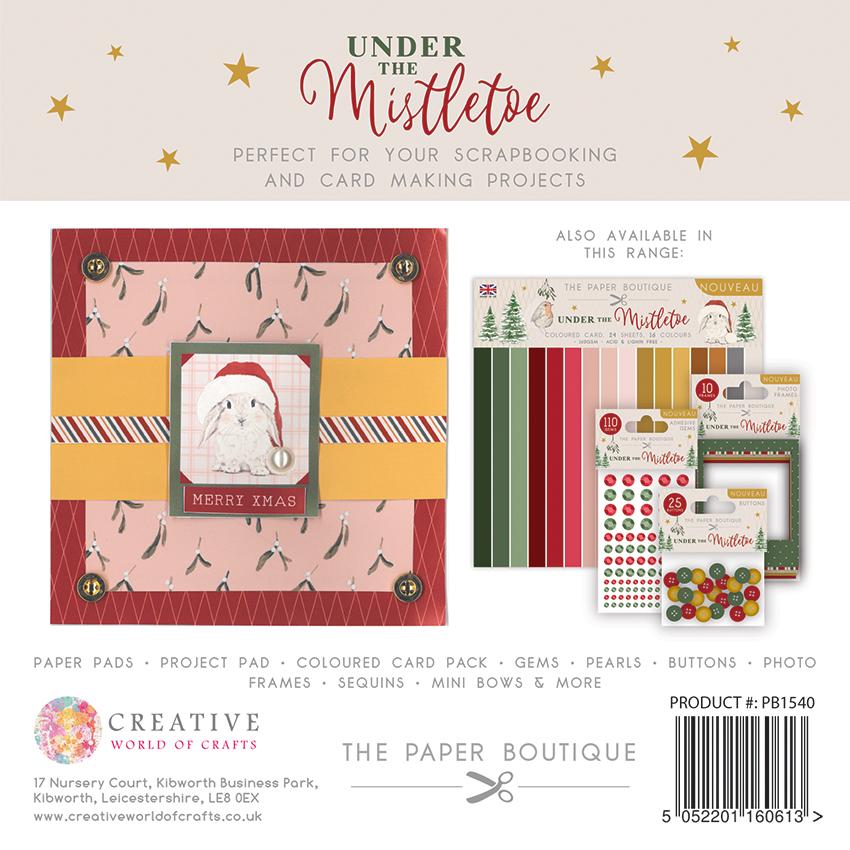 The Paper Boutique Sous le gui Bloc de papiers 6x6