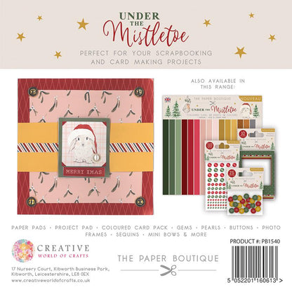 The Paper Boutique Sous le gui Bloc de papiers 6x6