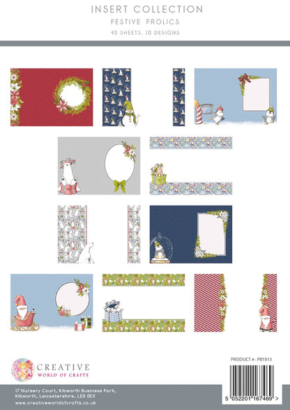 The Paper Boutique Festive Frolics – Collection d'inserts