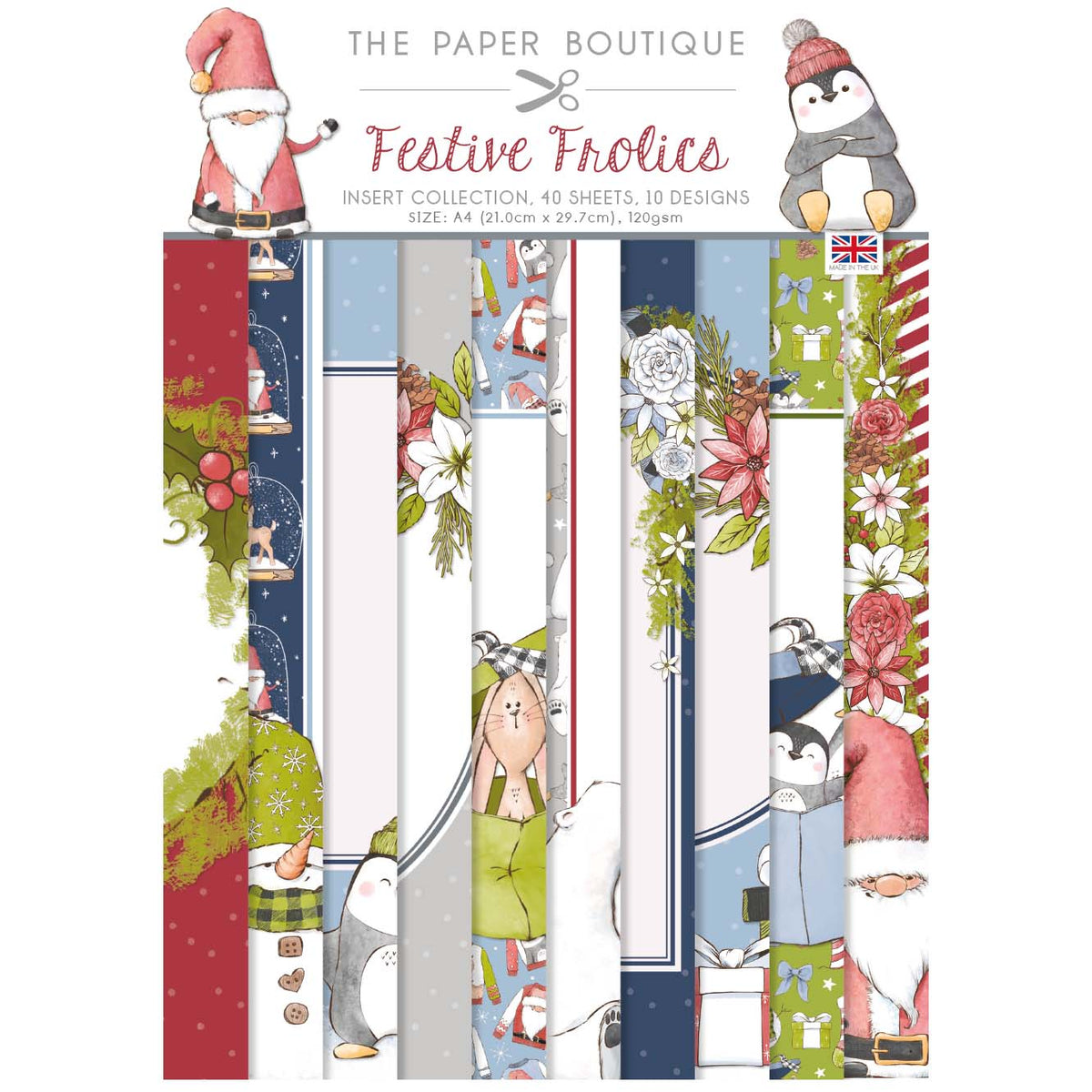 The Paper Boutique Festive Frolics – Collection d'inserts